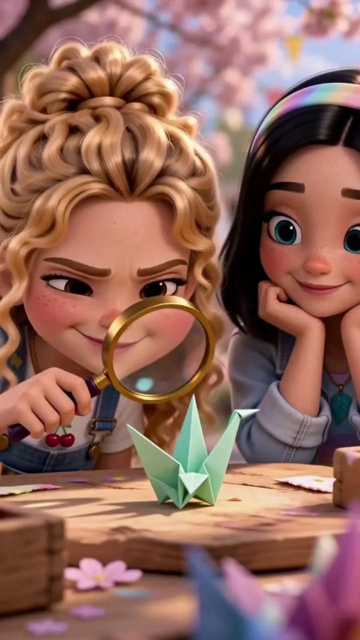 Molly and Polly, a story video made in Loovie